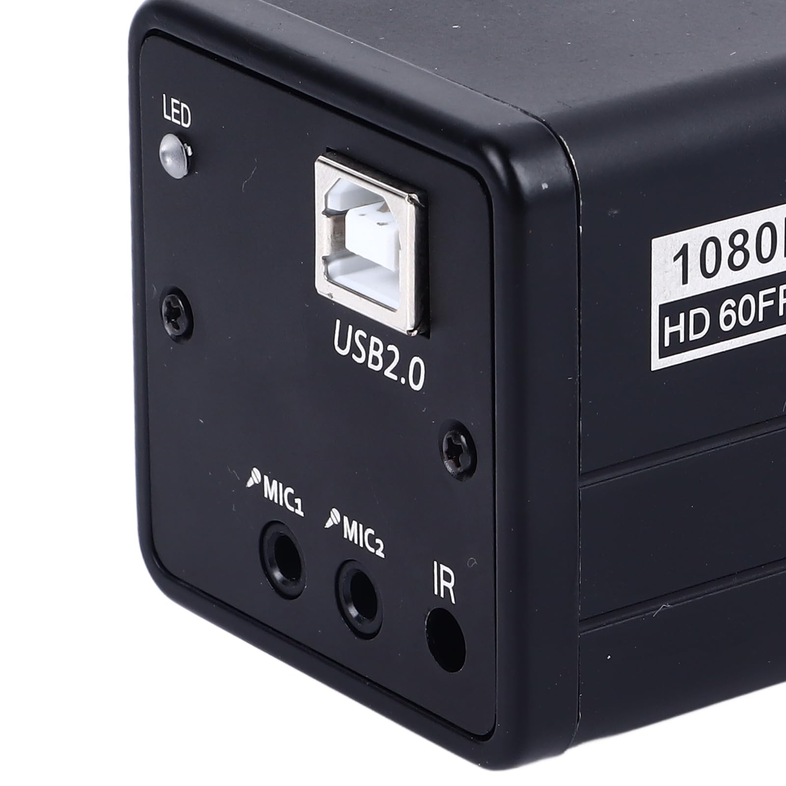 Przemysłowa Kamera z Mikroskopem Kamera Przemysłowa HD ze Stopu Aluminium 2MP 1080P 60FPS 15X Zoom Optyczny Automatyczne Ręczne Ustawianie Ostrości do Transmisji na żywo Monitorowanie
