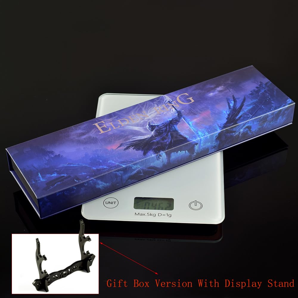 Magma Blade - Metalowa Figurka 30cm ze Standem - Kolekcjonerski Gadżet Inspirowany Grami - W Eleganckim Pudełku - Idealny Prezent dla Fanów Fantasy i Graczy
