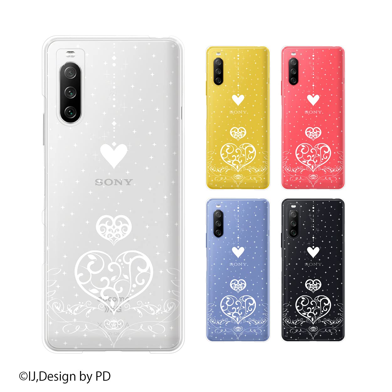 Xperia 10 Ⅲ SIMフリー ホワイト クリアケース付き SO-52B