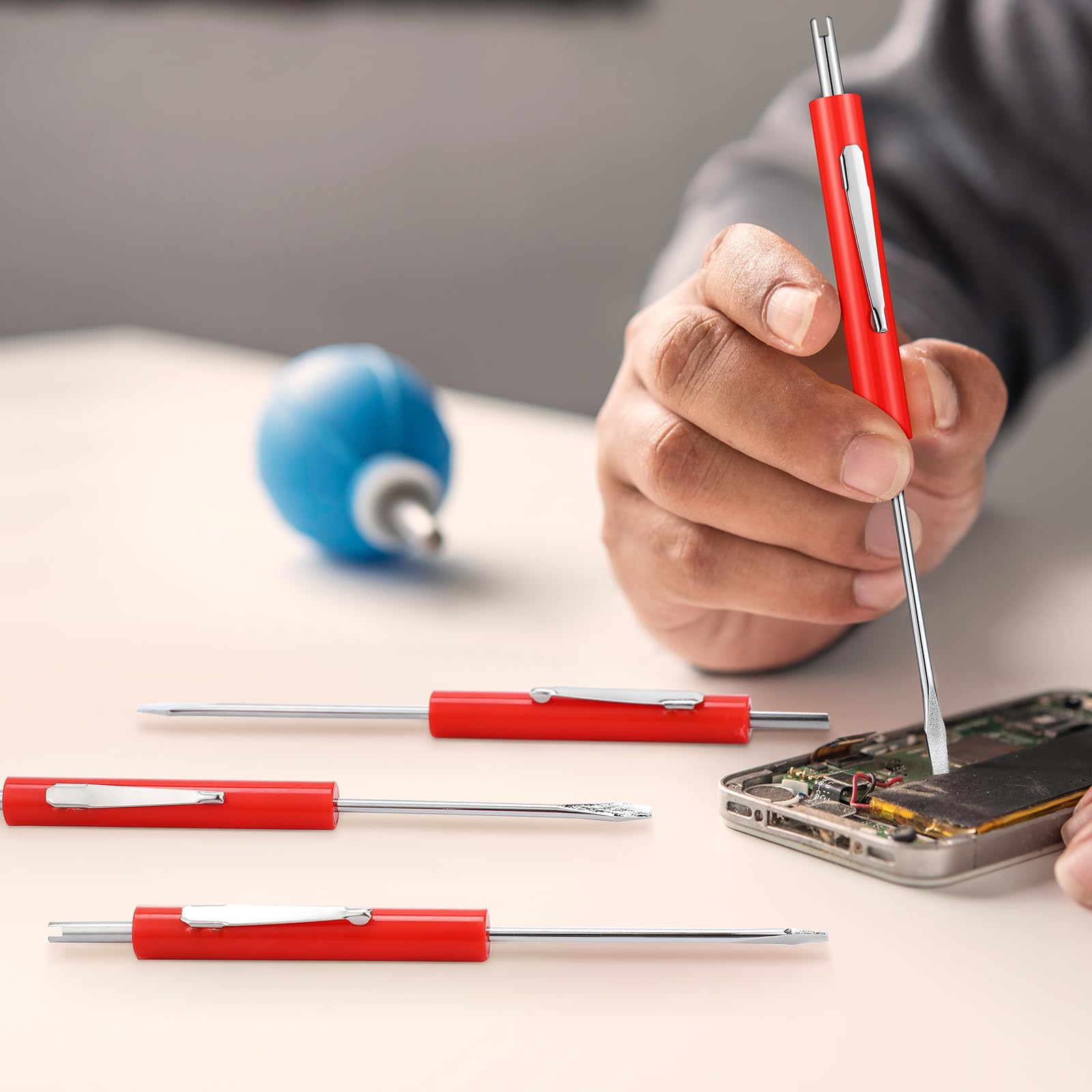 20 Pcs Pocket Screwdriver Double End Mini Screwdriver