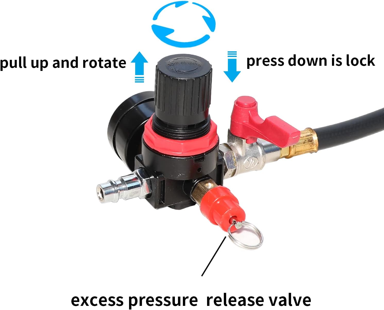 Buy DPTOOL Turbo System Leakage Tester Turbocharger Air Pressure Guage