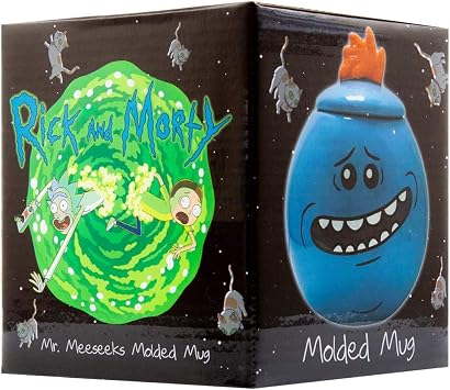 Rick and Morty Collectibles | Rick and Morty Mr. Meeseeks Mini Mug | 1 Tuft