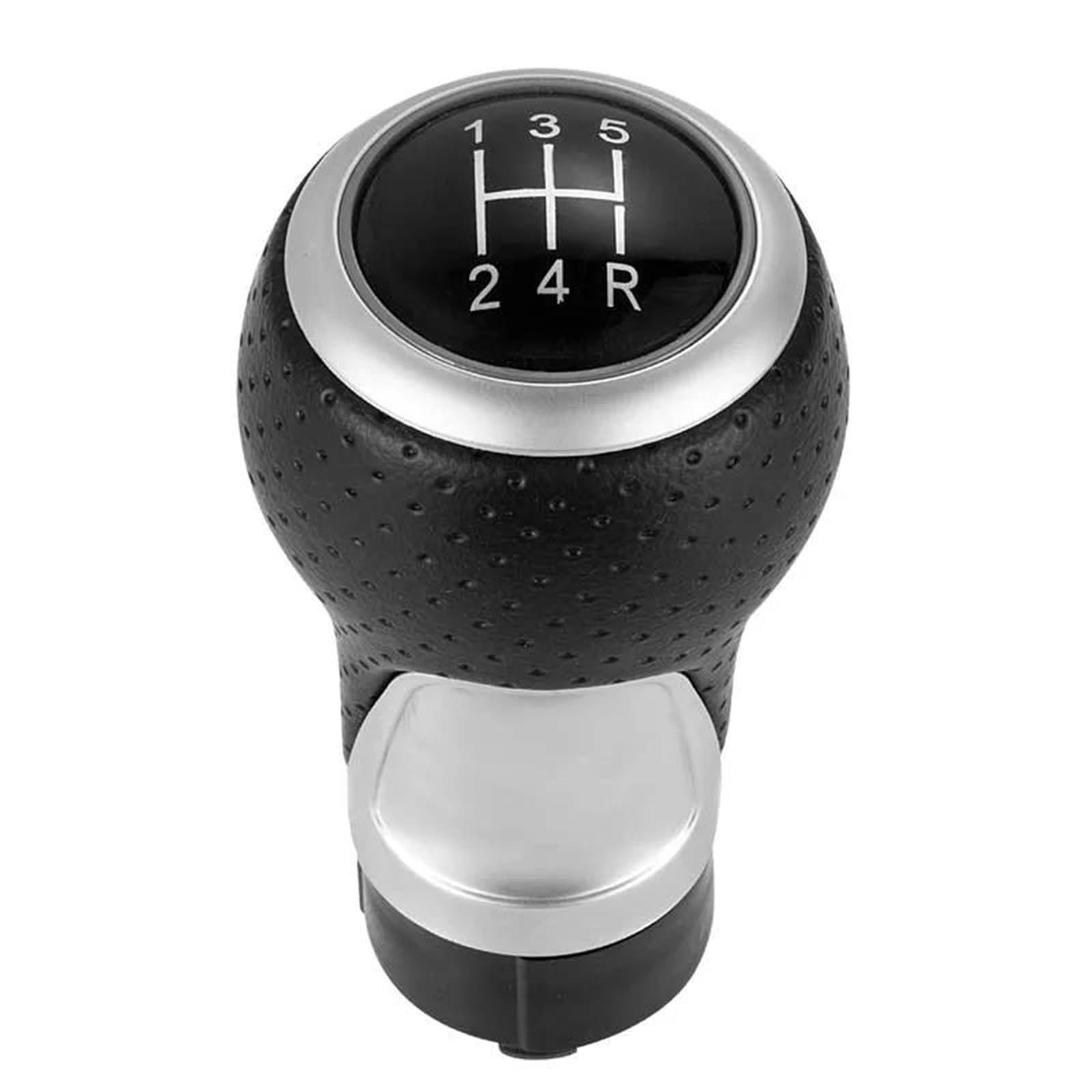 Fsozdbbpl Chrome 12345R Automotive Parts 5/6 Speeds Car Gear Shift Knob Handball For A4 B6 B7 B8 A6 S4 8K A5 8T Q5 8R S Line For Ibiza 6J For Seat Leon Mk1 For Passat For Golf 12Mm(Chrome 12345R)