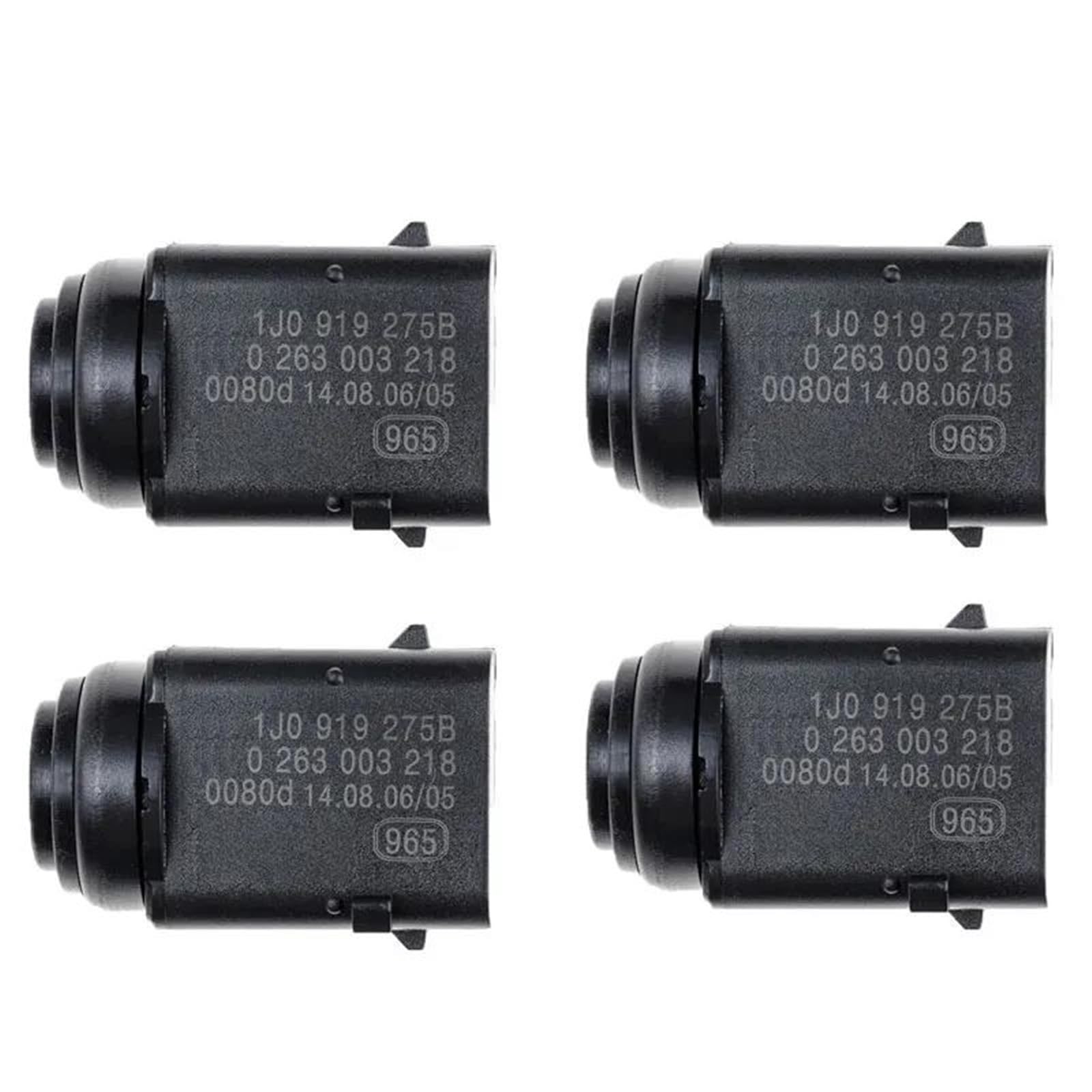 Para VW Para Nuevo Para Beetle Para Cabriolet 1998-2010 (4 Uds) Detector De Radar Con Sensor Estacionamiento Inalámbrico Sensor Auxiliar Aparcamiento