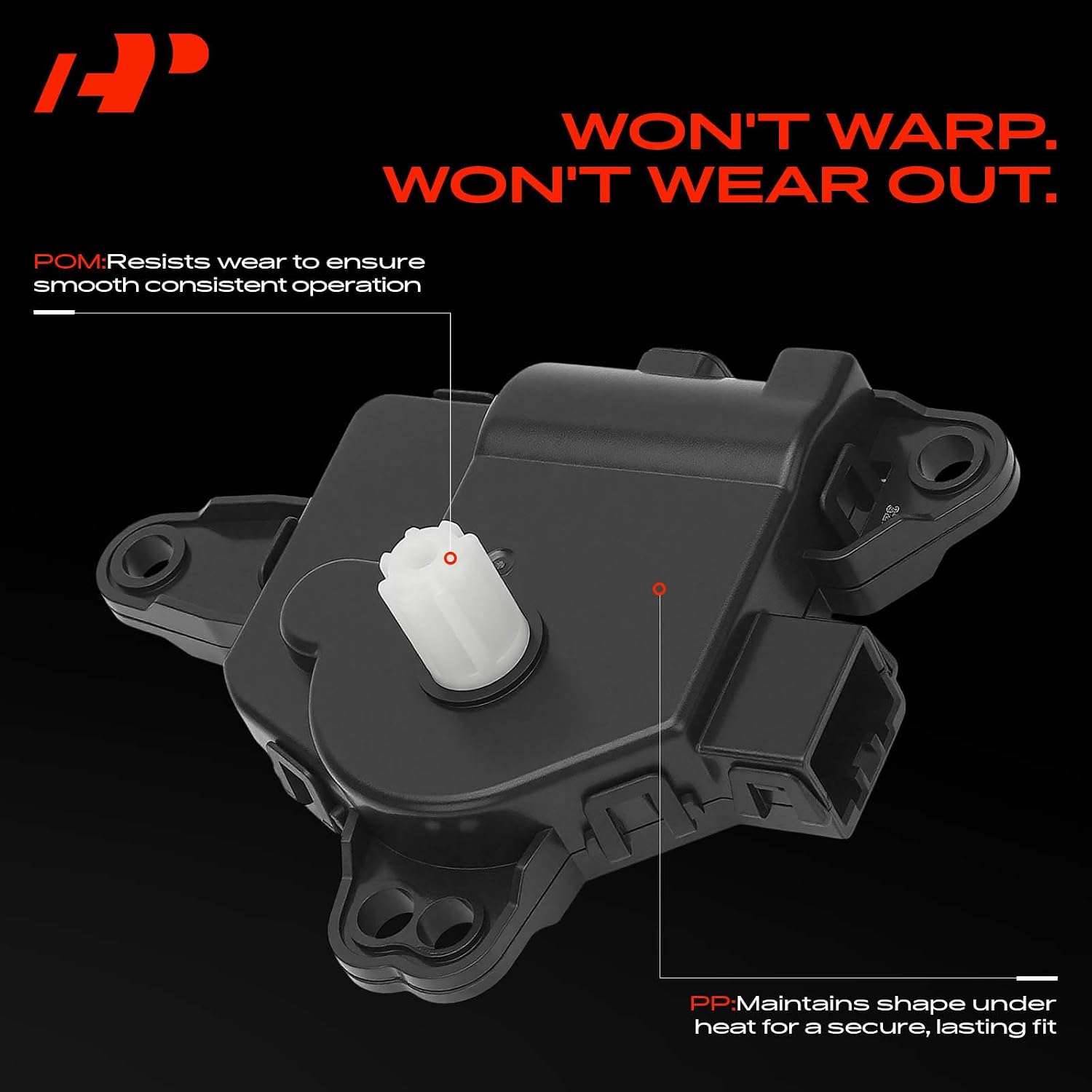 A-Premium HVAC Heater Blend Door Actuator Compatible with Hyundai Elantra 2011-2016, Elantra GT 2013-2017, Sonata 2011-2014 & Kia Optima, Forte, Forte Koup, Forte5, Sedona, Cadenza, Sorento, Blend