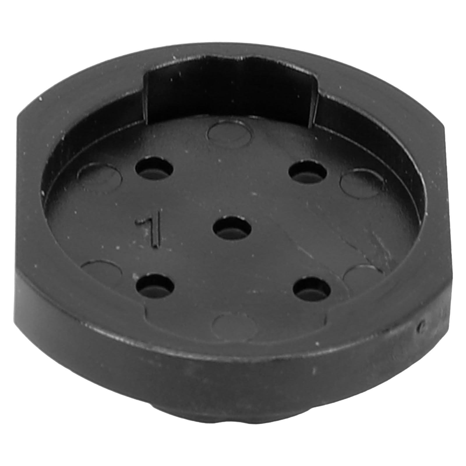 Pieza de reparación de montaje de repuesto para computadora para Garmin y Bryton, de nailon, para bicicleta, ciclismo, GPS, componente de fijación, color negro