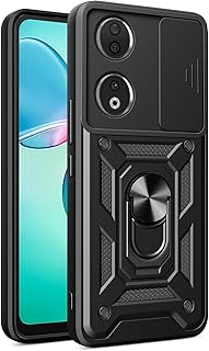 جراب حماية منزلق مقاوم للصدمات من البولي يوريثين الحراري والبولي كربونات متوافق مع هونر 90 (اسود)