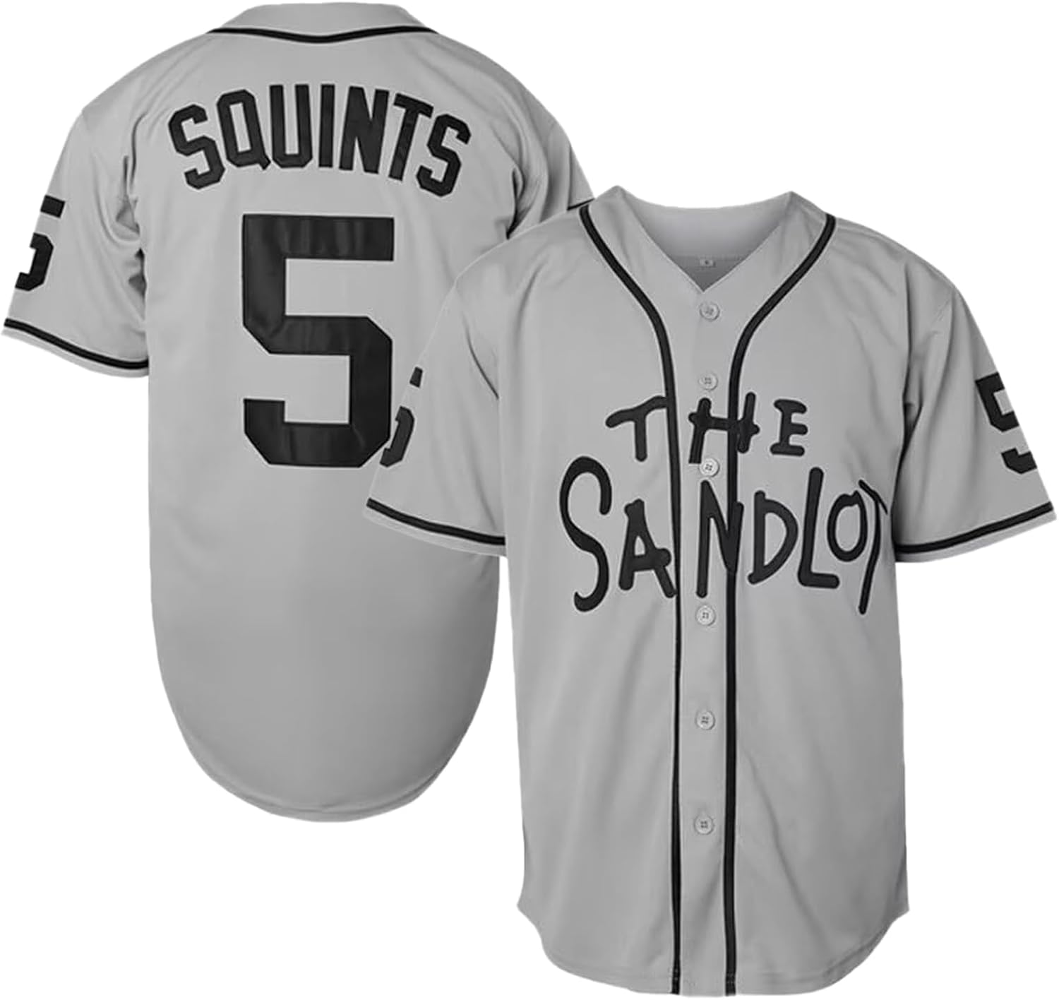 The Sandlot Jersey Benny 30 the Jet' Rodriguez Baseball Jersey Button Up Movie Jerseys for Men