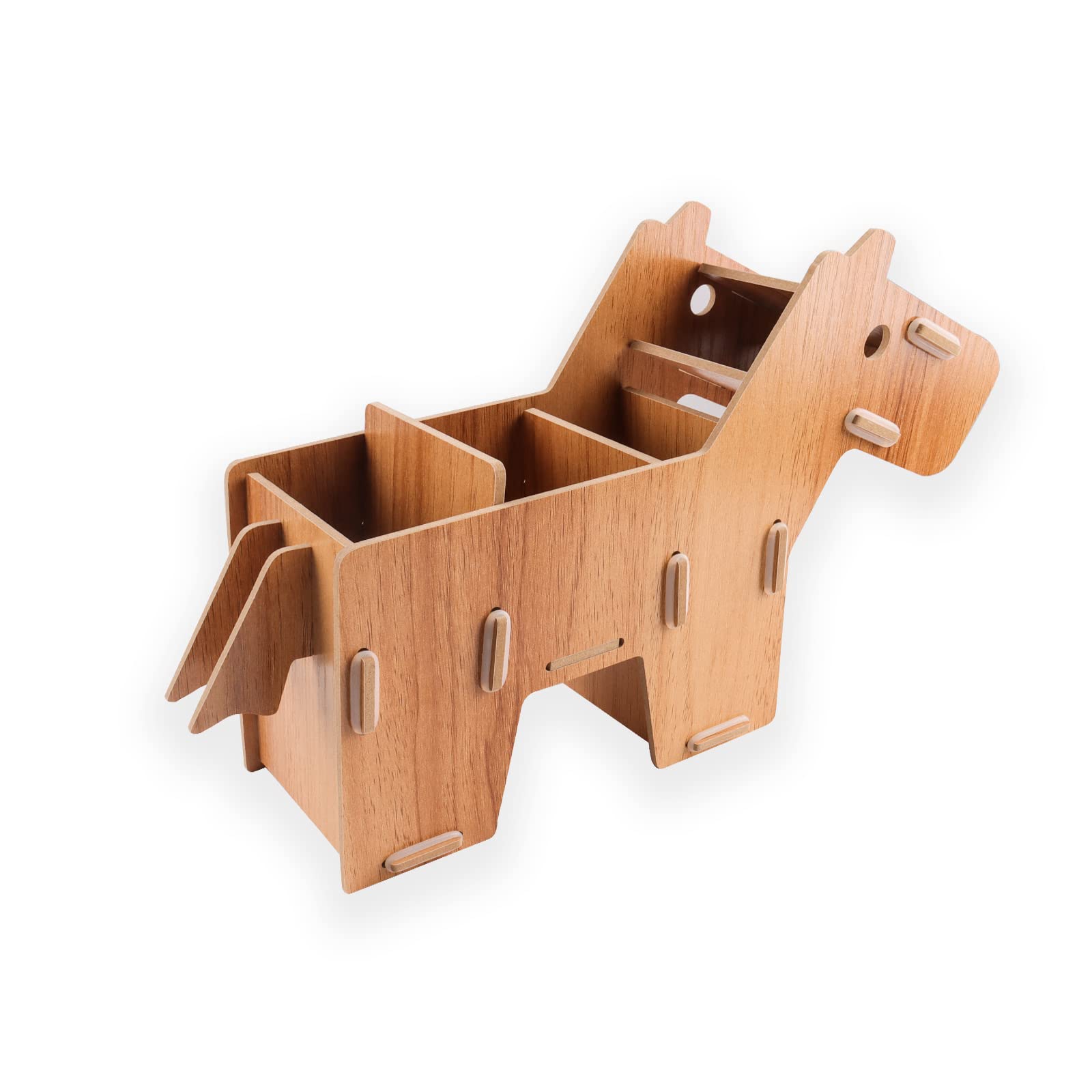 Creative Horse Pen Holder, Stationery and Office Supplies Storage Box（Christmas present）