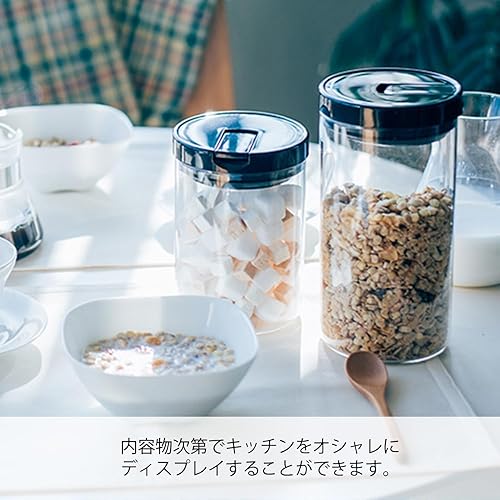 Miniatura 5 de HARIO MCNR-200-B Coffee Canister M, Black