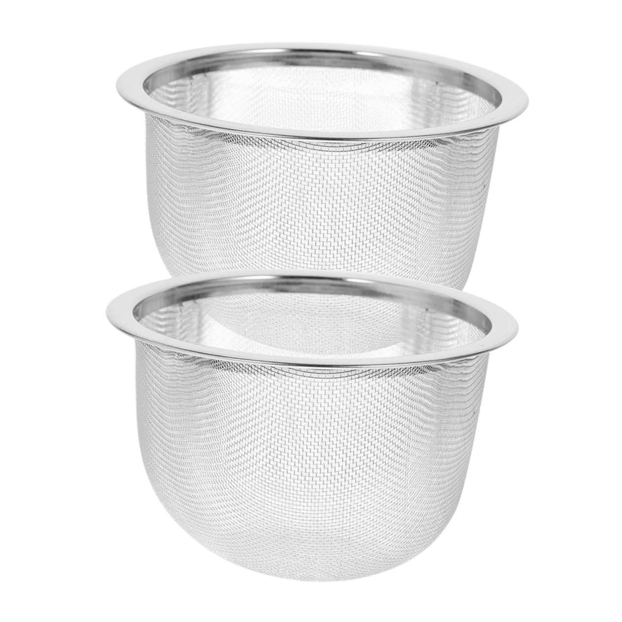 LABRIMP 2pcs Stainless Steel Tea Infuser Fine Mesh Filter for Loose Leaf Tea and Easy to Clean Multipurpose Design for Teapots and Mugs for Use