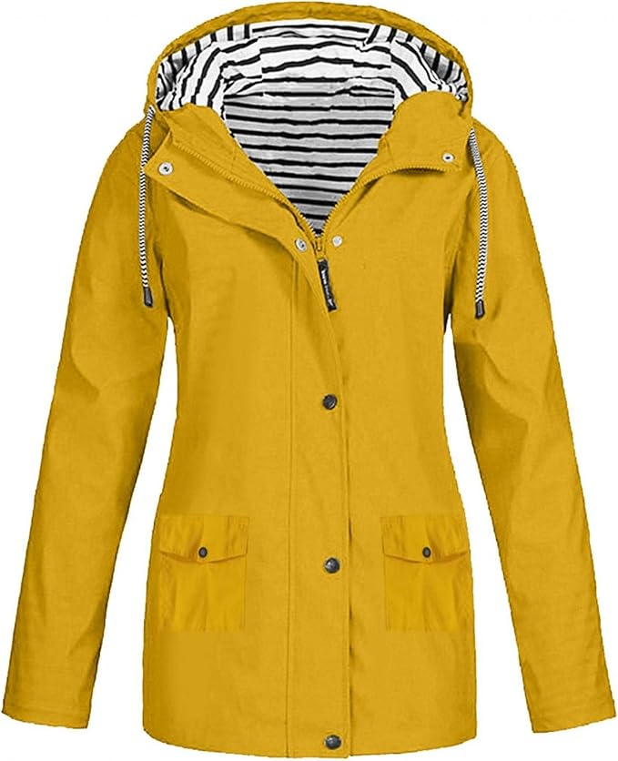 Pitashe Women's Rain Jacket Lightweight 