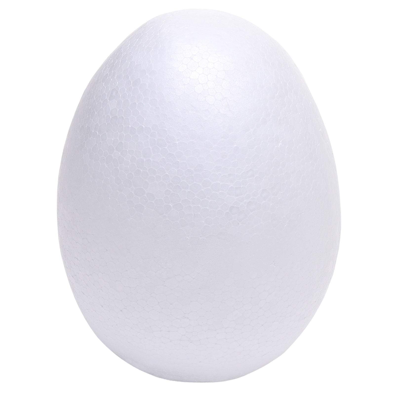 Craftmill Solid Polystyrene Eggs 10cm / 100mm - Box of (2)