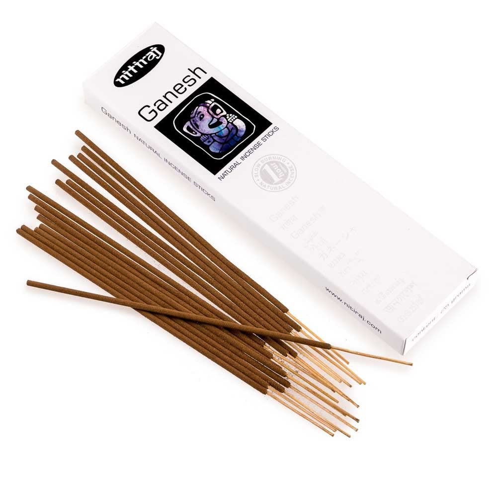 Nitiraj - Bastoncini di incenso Natural Platinum a combustione lenta, 1 ora, confezione da 2