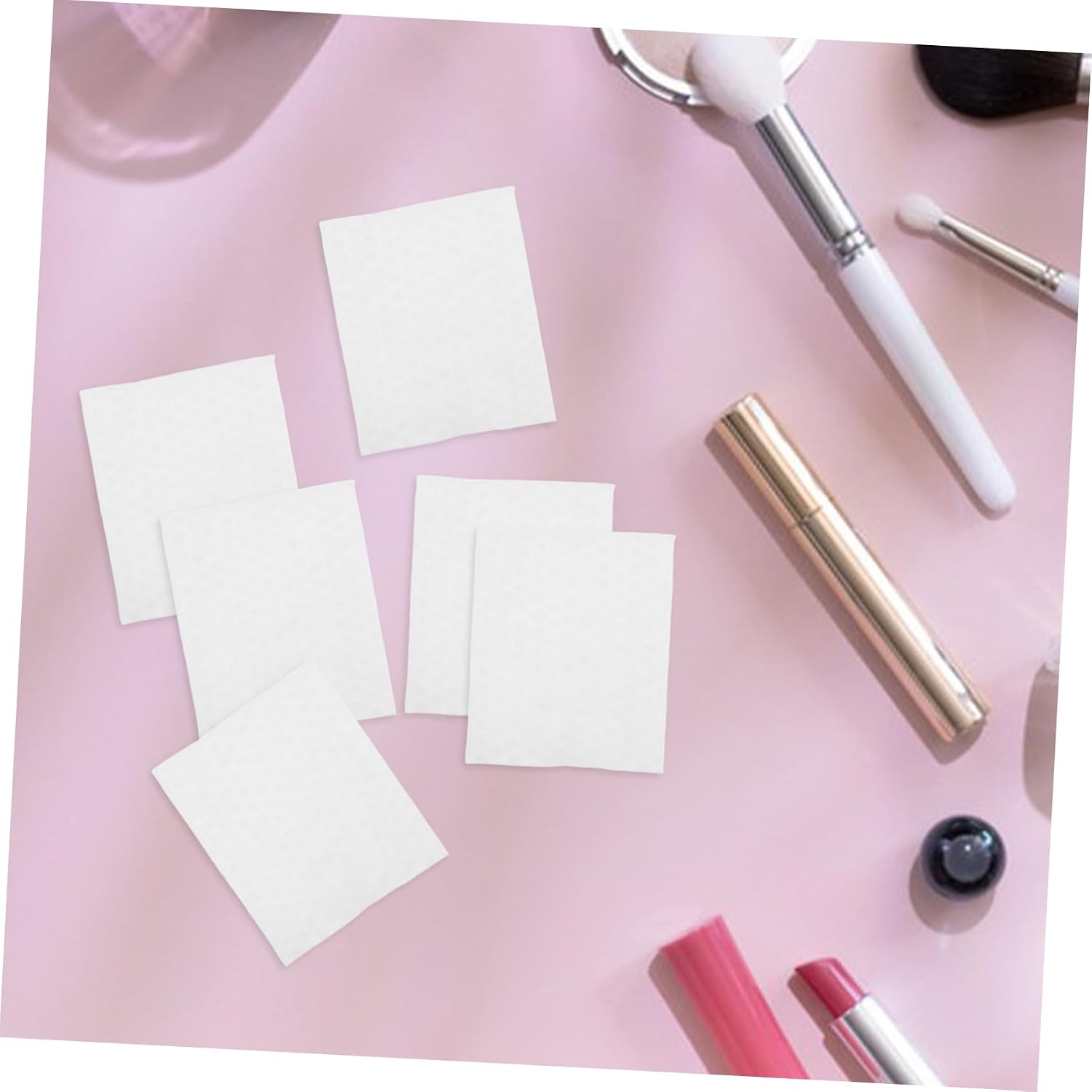 450pcs Face Rounds Cotton Makeup Remover Pads Reusable Cotton Balls Squares for Beauty Routine