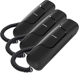 Alcatel ATL1413670, Teléfono, 1, Negro (Paquete de 3)