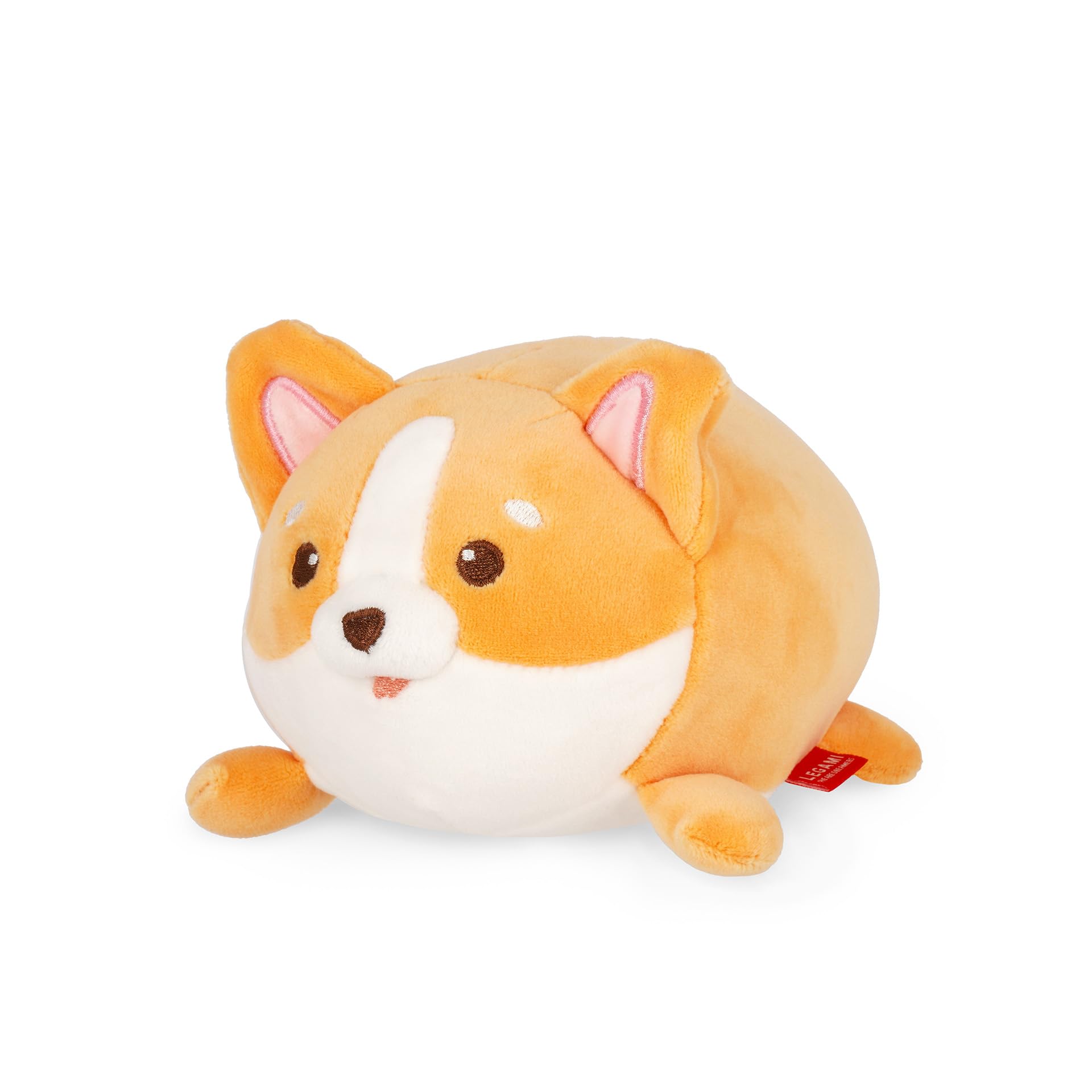 LEGAMI - Super Soft!, Corgi theme, Mini Size, with Customizable ID Card, Standing, 14 x 15 x 12 cm - 2