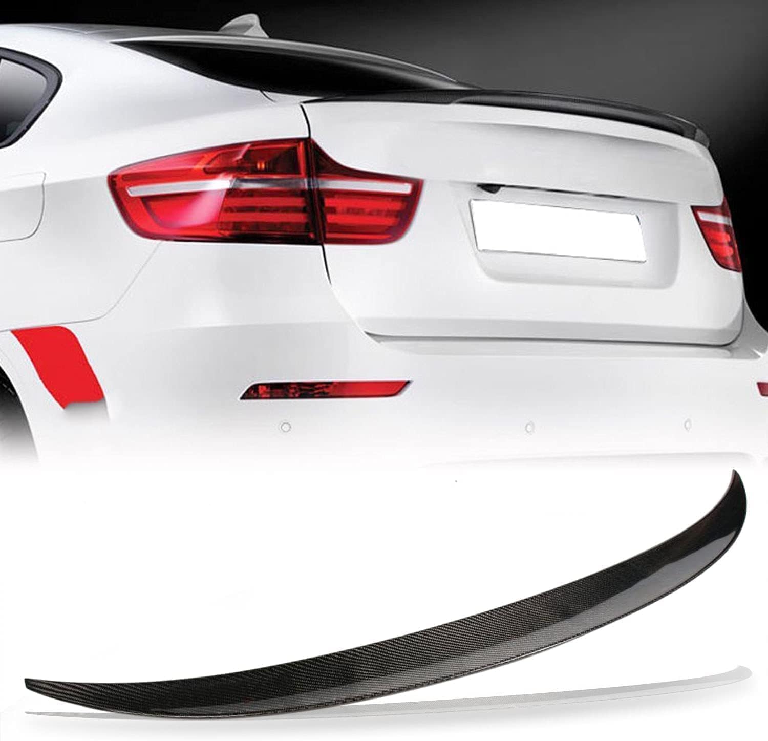 Aileron de coffre arrière BMW X6 E71 pour corriger la ligne arrière des modèles 2008-2014