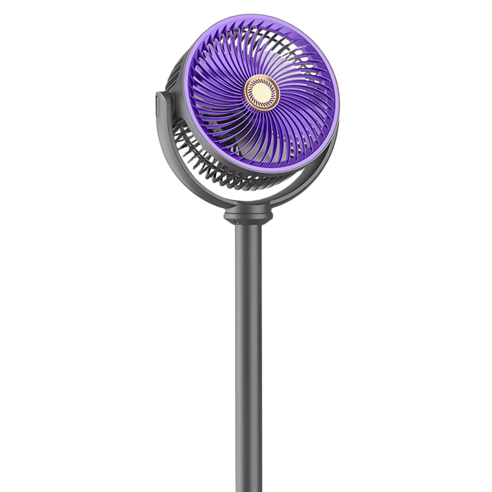Ventilatore A Stelo Regolabile in altezza e raffreddamento silenzioso | Ventilatore A Piantana Portatile Rinfrescante Per Camera Da , Soggiorno, Cucina E Ufficio