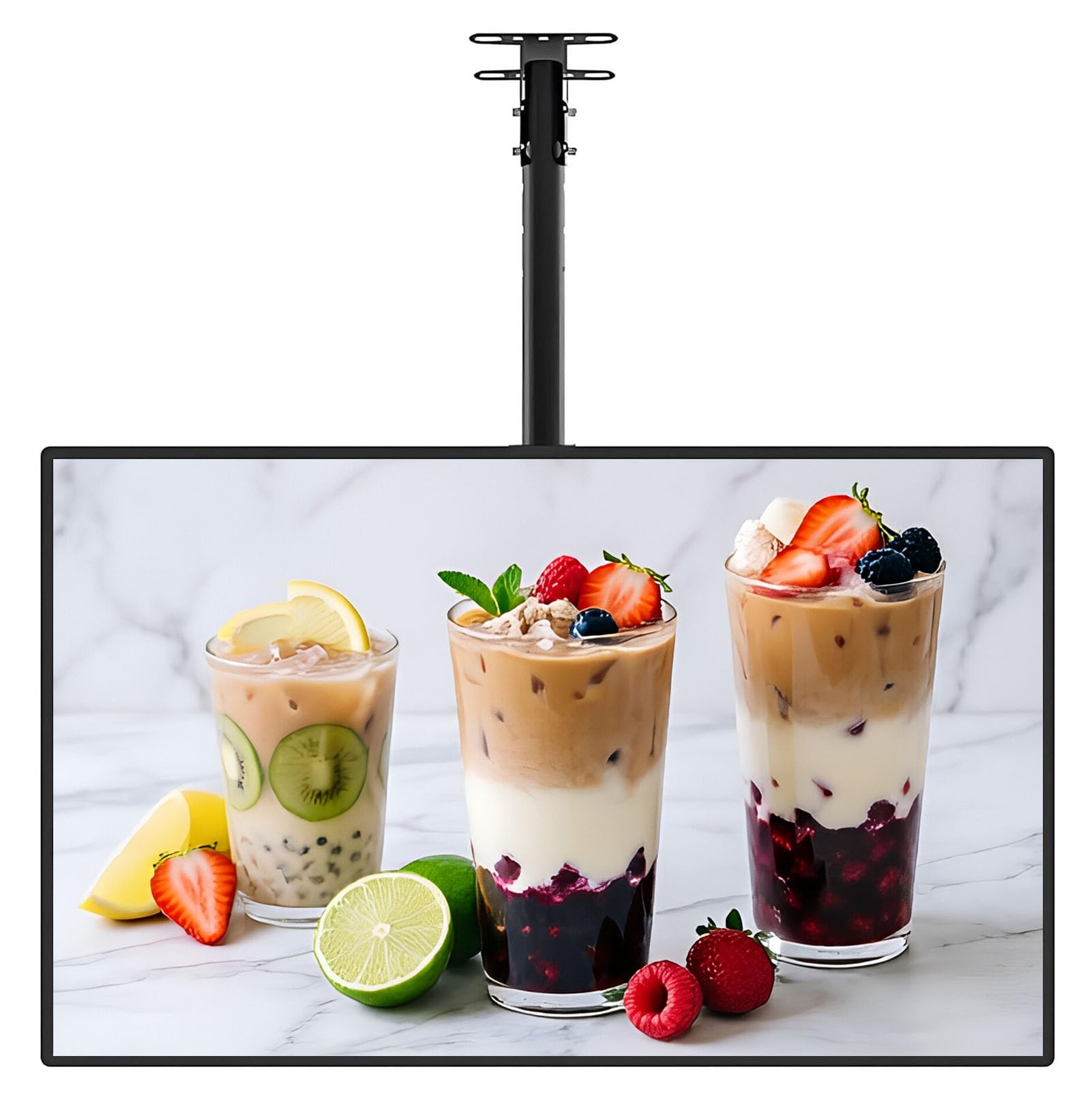 Tablero De Menú Retroiluminado LED Ultra Delgado con Marco Snap, Pantalla De Visualización Retroiluminada, Menú Digital para Restaurantes, Cartel Iluminado De Pared para Uso En Cafeterías