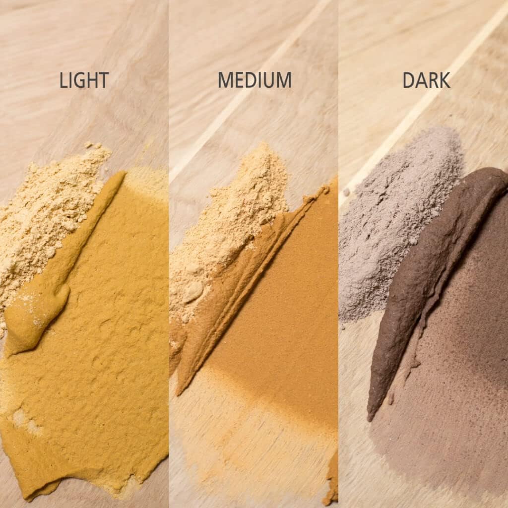 Rubio Monocoat Woodfiller Quick (Dark), 0.5 kg | Quick-Curing Wood Filler Putty for Interior Joinery & Patching Chipped Wood