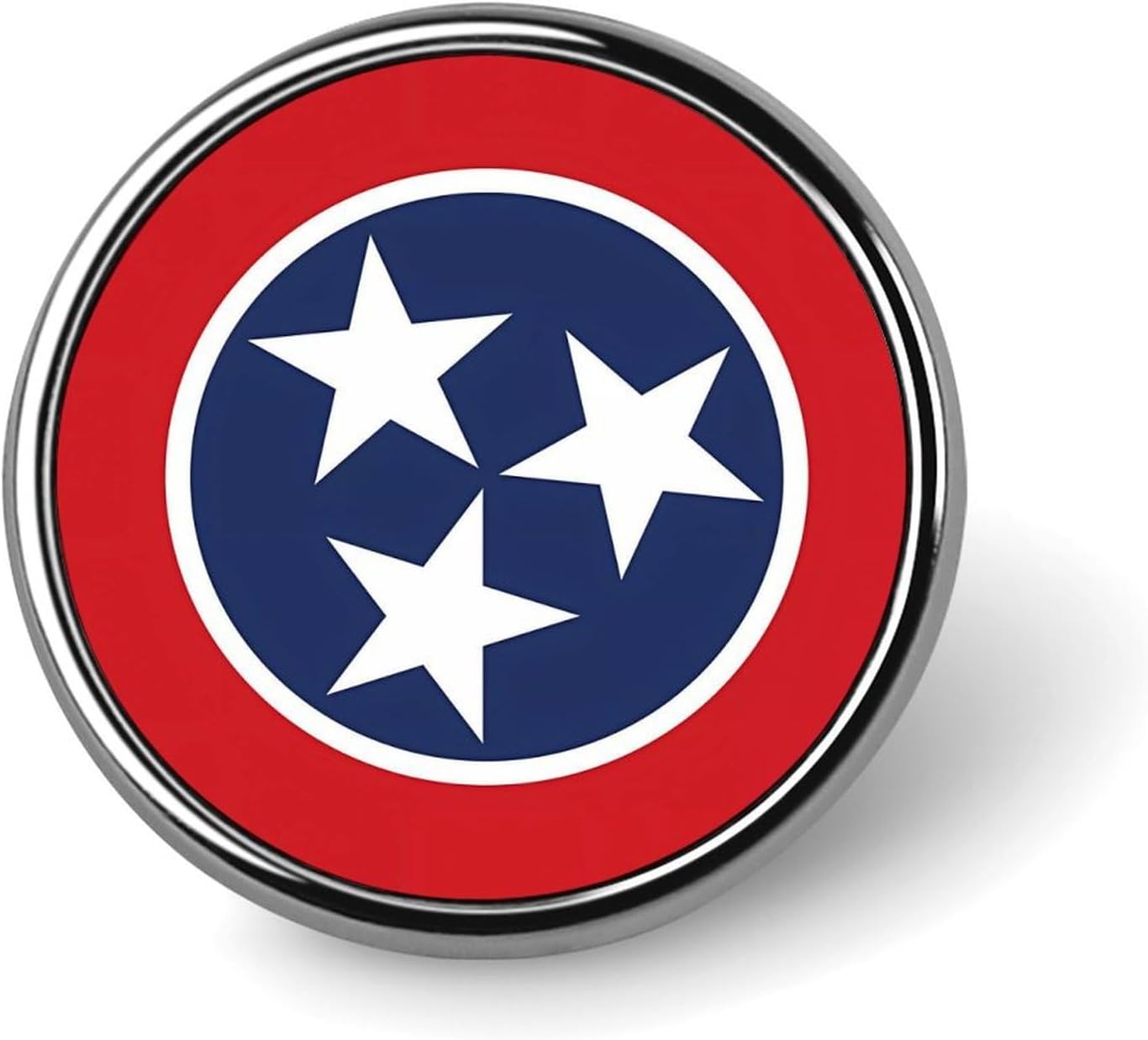 Tennessee State Flag Custom Round Lapel Pin Personalized Brooch Badge Hat Clothing Jewelry Accessories for Wedding Party Tennessee State Flag Custom Round Lapel Pin Personalized Brooch Badge Hat Clothing Jewelry Accessories for Wedding Party