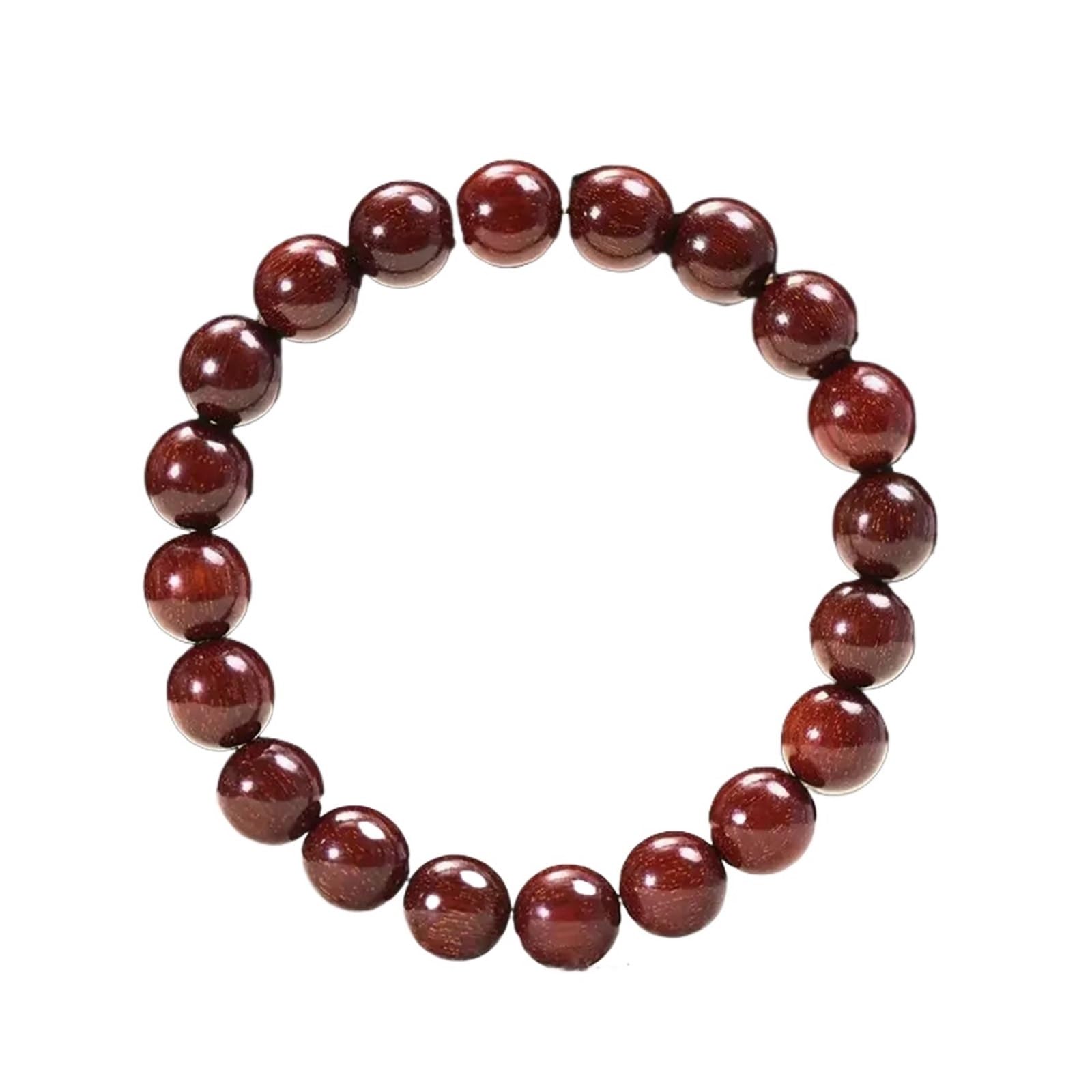 Genérico Estatua de sándalo Natural meditación cuentas madera Mala pulsera hombres mujeres