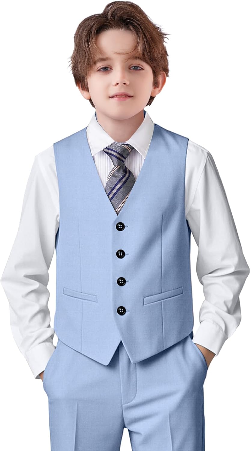 Boys Suit Formal Suits for Boy Slim Fit Kids Suit for Teen Boy Toddler Dress Boys Wedding Communion