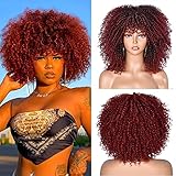 [LA FIBRA SINTÉTICA ES CALIDAD] Pelucas sintéticas resistentes al calor, las pelucas sintéticas ZeniRuec tienen el mismo aspecto que tu cabello orgánico, no se desvanecen ni se enredan fácilmente.