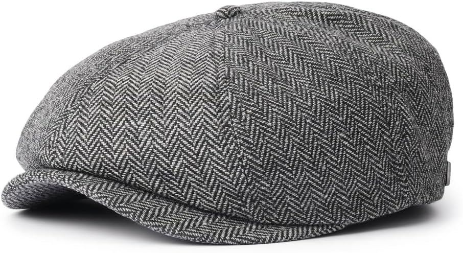 Men's Brood Snap Cap Medium Grey/Black – with Snap-Lock Brim