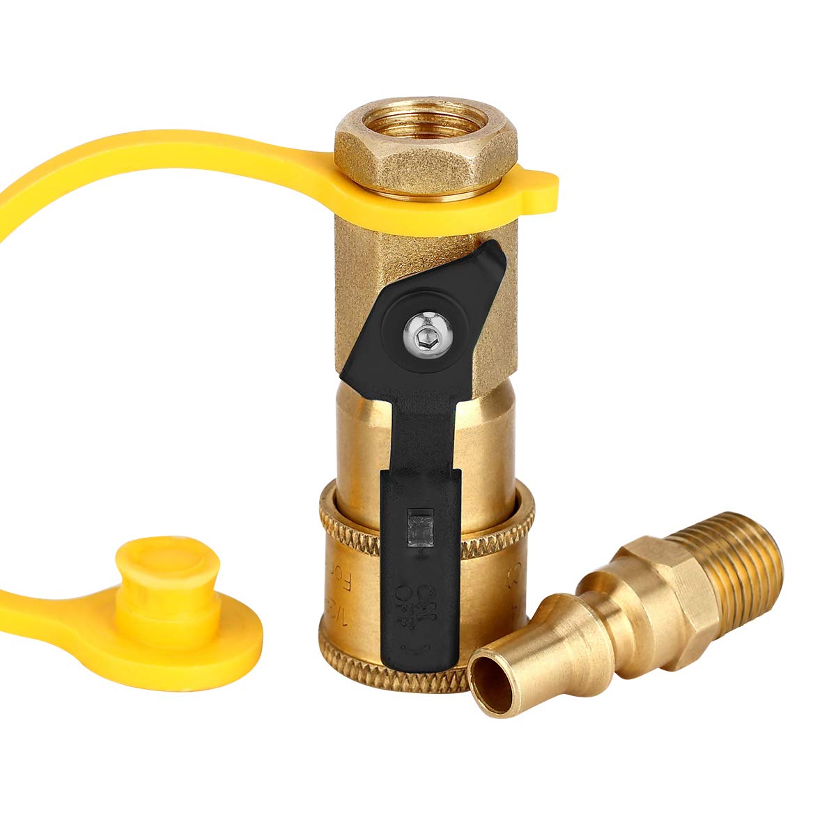 Buy LAND Propane Quick Connect Fittings, 1/4 inch RV Propane Fittings