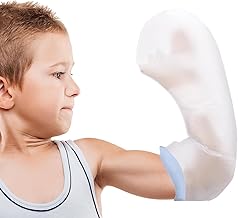 Fasola Waterproof Cast Protector Arm Kids, Reusable Cast, Dressing and Bandage Cover, Watertight Protection for Broken Arm, Elbow, Hands, 43cm