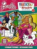  Barbie - Sticker by Number Activity Book Over 125 Stickers