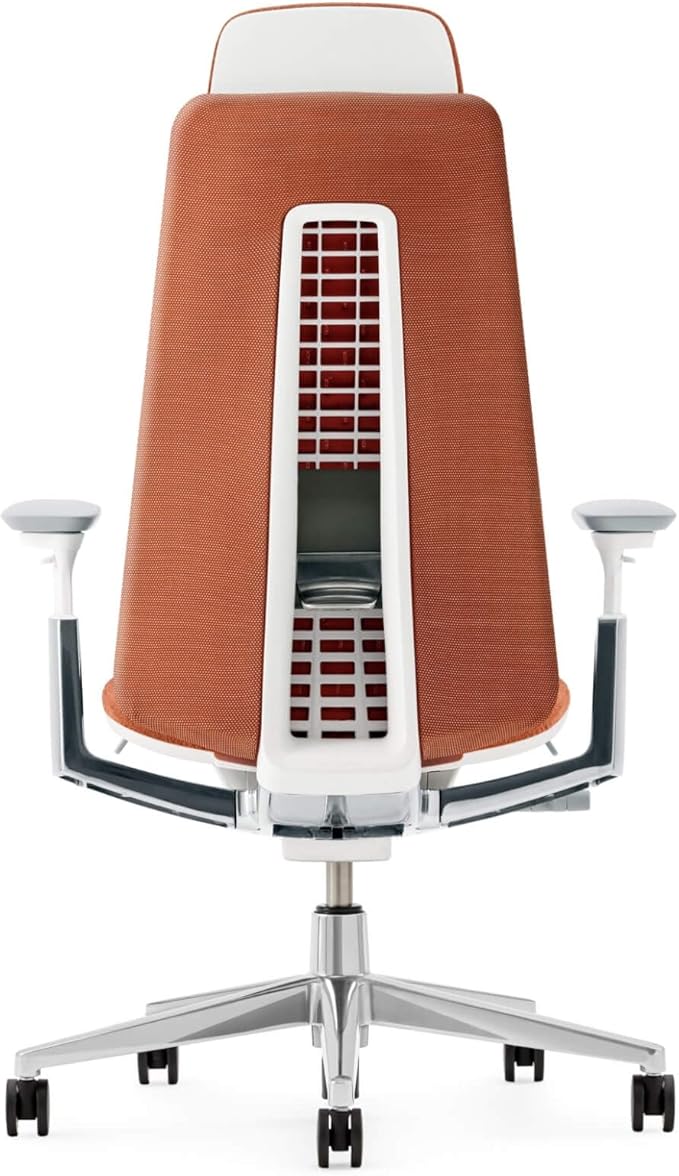 Silla de Oficina Ergonómica Giratoria con Respaldo y Reposac miniatura 4