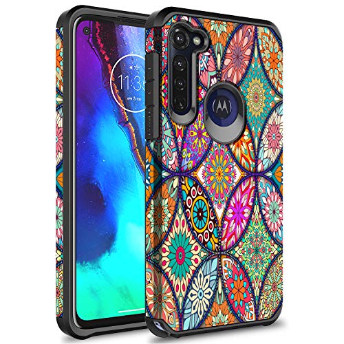 Carcasa Moto G Stylus silicona antichoque doble capa híbrida de moda