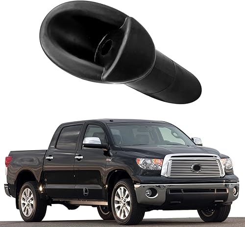 Base de adaptador de goma para adorno de antena compatible con accesorios Tundra 2007-2014, 86392-0C040 bisel de base montado en antena de radio