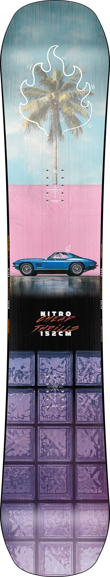 Nitro Snowboards Cheap TRILLS BRD & Cheap TRILLS Wide BRD ´25, Freestyleboard, Twin, Flat-Out Rocker, Urban, piedi grandi