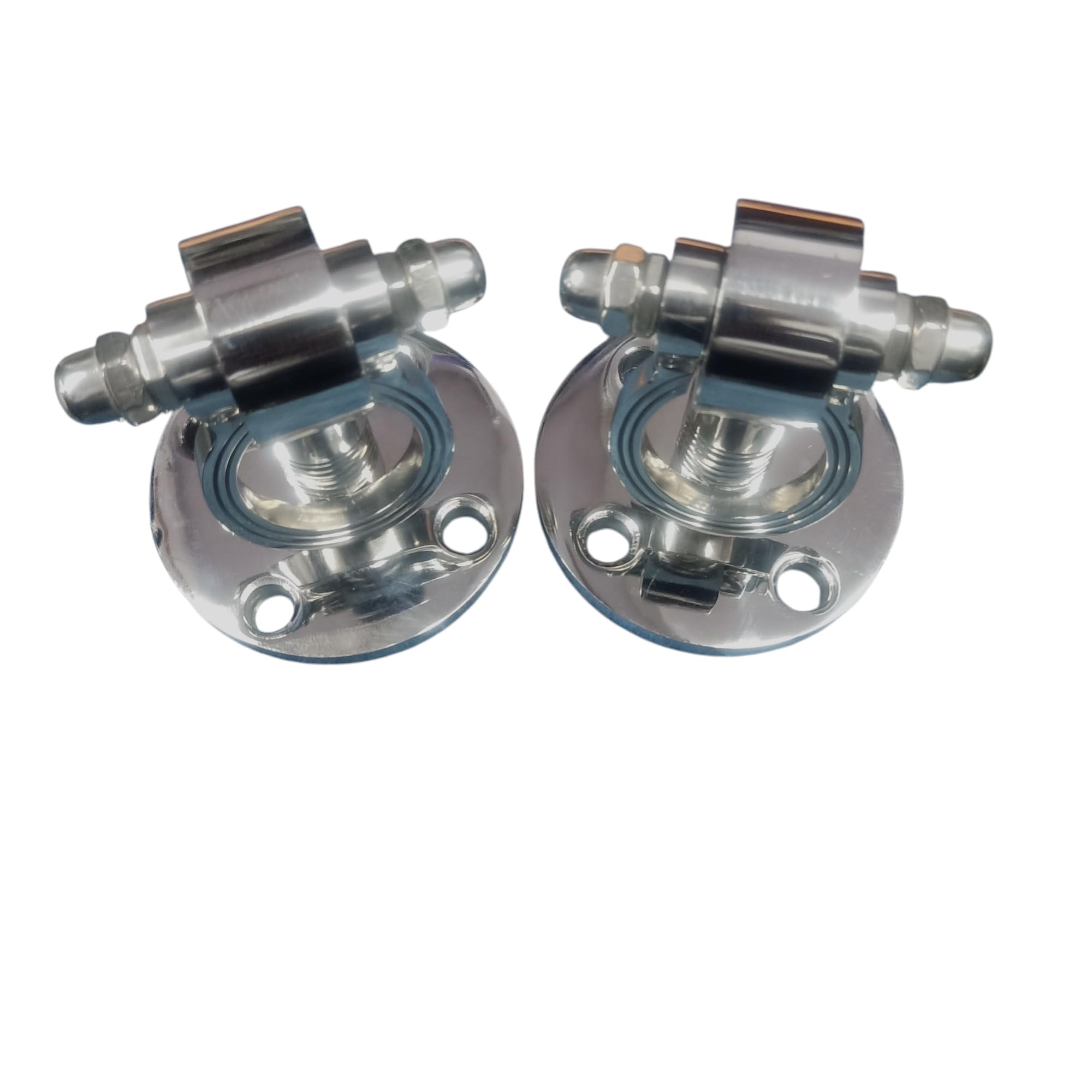 Kriya Home Decor Pure Stainless Steel HI-Grade Quality Life TIME WARRENTY, Ceiling KADA Swing, Patio 25MM Rod with Weight Capacity of 2000KG, (Pack of 2PCS) Strong and Sturdy. 3