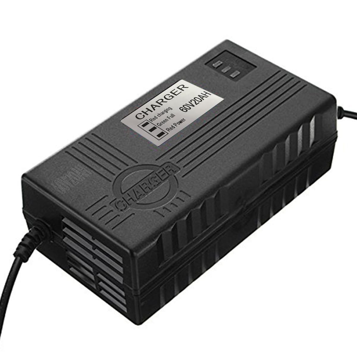 60V 20Ah Caricabatterie per Scooter Moto Elettriche E-Bike
