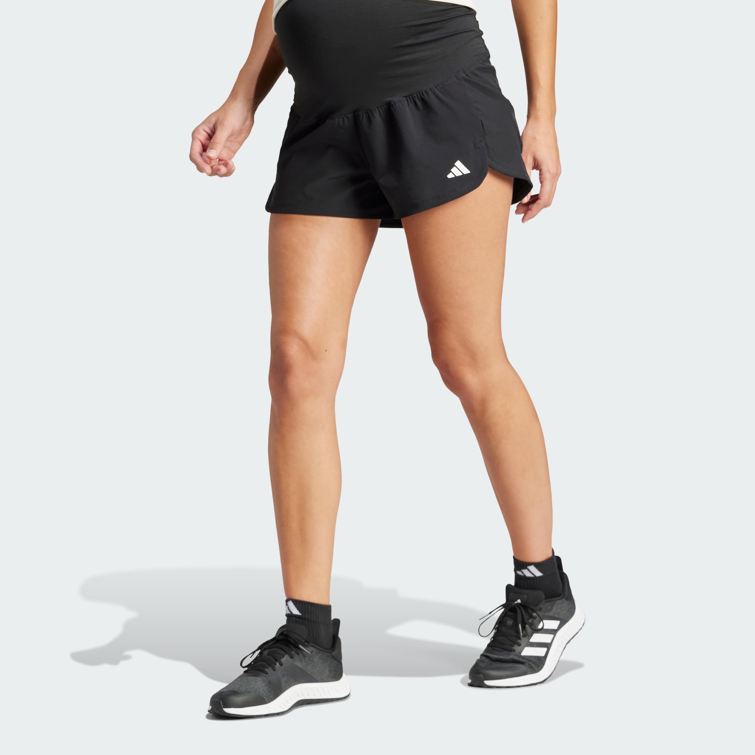 adidas Women's Short de Training maternité Stretch Pacer