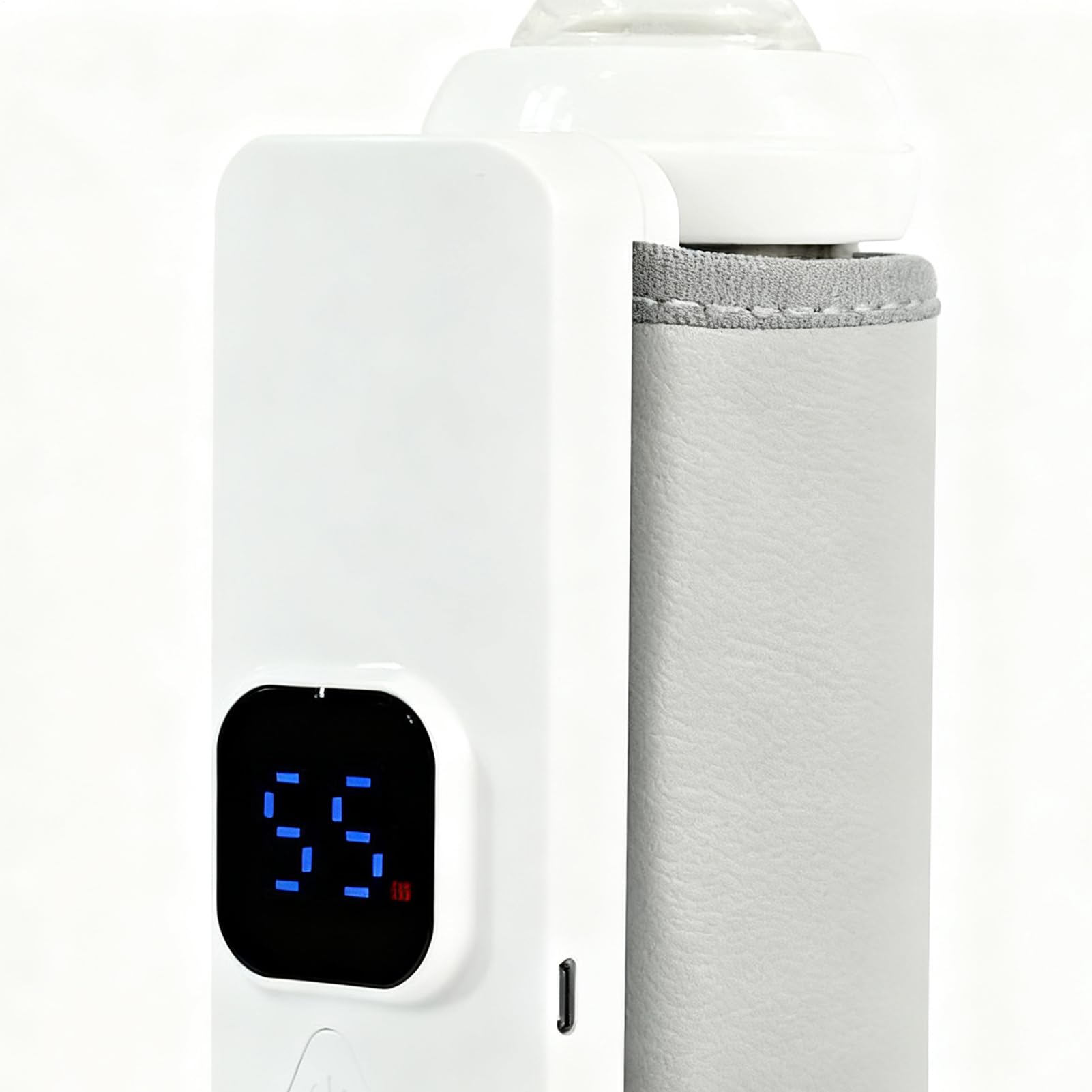 Scalda Latte Portatile | Veloce Display Intelligente Forniture Portatili,Scalda Biberon,Per Latte Materno Acqua Per Auto Casa Uso Quotidiano E Notturno