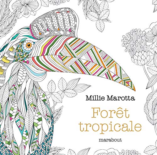 Télécharger Le petit livre de coloriages - Forêt tropicale livre En ligne