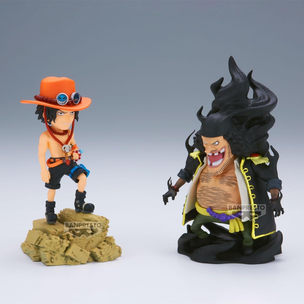 Banpresto - One Piece - Log Stories - Portgas D. Ace vs Marshall D. Teach World Collectable Figure - Image 2