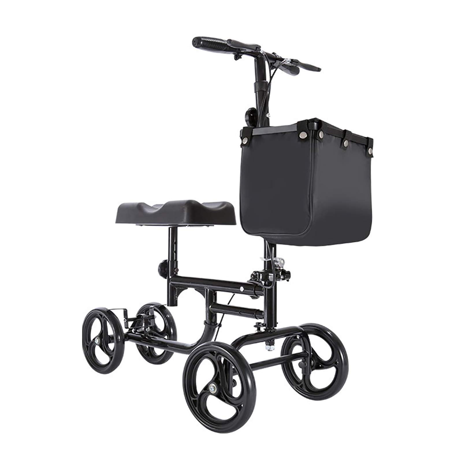 Buy Mobility Folding Knee Walker Adjustable Rollator Walker Cart with