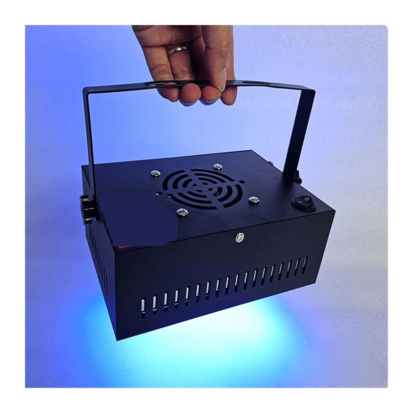 lámpara de curado UV, Taza De Foco UV Refrigerada Por Aire, LED Alta Intensidad, Pegamento Sin Sombras Portátil, Resina Tinta Verde, Impresión 3D, Lámpara Curado Coloidal(800W,395nm)