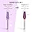 MelodySusie Super Cut Edition 5 in 1 Nail Drill Bits, 3/32\'\' Carbide Tungsten Multi-function Bits, Suitable for Manicure Pedicure Cuticle Gel Polishing, Purple, Series Bit-M, 3XC