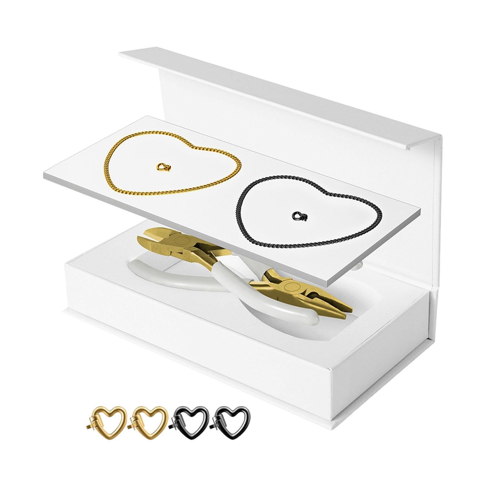 Baoblaze Bracciale Permanente Kit Fai da Te Artigianato Unico Braccialetti per Braccialetti di Regalo per L'anniversario Coppia di Ami