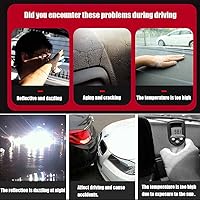 Vista 7 de Blazeray Cubierta de consola central negra para tablero de instrumentos Protector de tablero personalizado para 2017 2018 2019 2020 2021 Toyota CHR