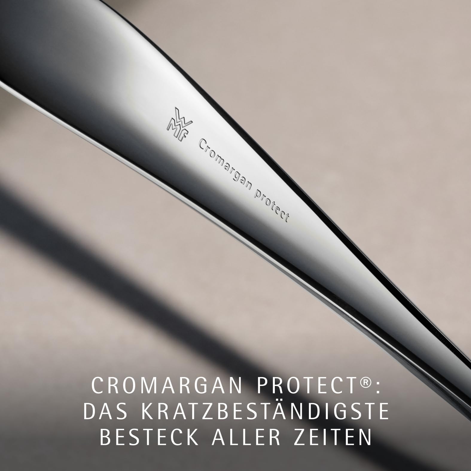 WMF Kent Plus Besteck Set 12 Personen, 66 teilig, 60 Teile mit Servierbesteck, Hohlheftmesser, Cromargan protect poliert, kratzbeständig, spülmaschinenfest