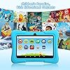 Dragon-Touch-KidzPad-Y88X-Kids-Tablet-with-32GB-ROM-Kidoz-Pre-Installed-with-Disney-Contents7-inch-IPS-HD-Display-Android-100-Quad-Core-Processor-Kid-Proof-Case-Wi-Fi-only-Blue Dragon Touch Kids Tablets with 32GB Storage, 2GB RAM, 7 inch IPS HD Display, Android 12, Quad Core Processor, Kidoz Pre Installed with Kid-Proof Case, Wi-Fi only - Blue